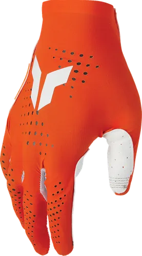 Thor Sportmode Vented Gloves Adult XS S M L XL 2XL White Orange 9