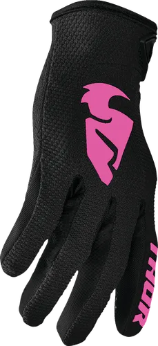 Thor Womens Sector Gloves Adult S M L XL Black Pink Blue Gray 6