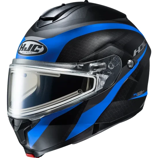 HJC Adult C91 Taly Modular Snow Electric Helmet Modular Snow | XS S M L XL 2XL 3XL 4XL 5XL | Black Gray Blue Pink Red Orange Yellow 13
