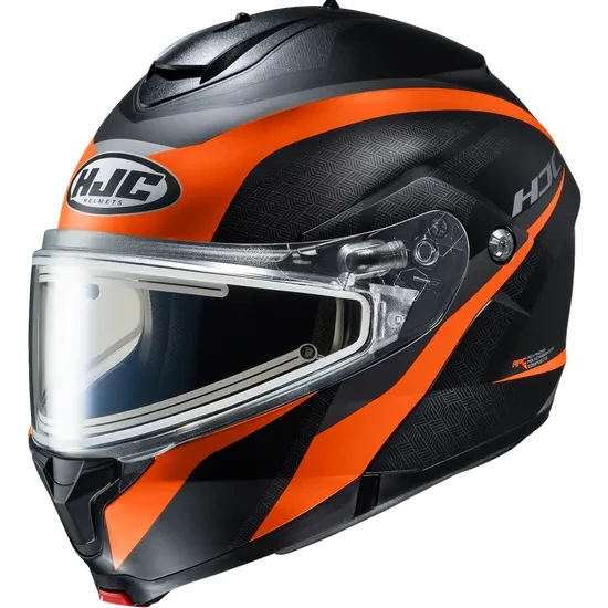HJC Adult C91 Taly Modular Snow Electric Helmet Modular Snow | XS S M L XL 2XL 3XL 4XL 5XL | Black Gray Blue Pink Red Orange Yellow 21
