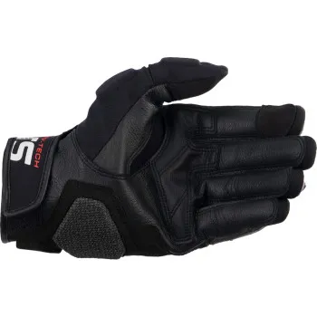Alpinestars Halo Leather Gloves Adult S M L XL 2XL 3XL Black Blue White Red Fluorescent Yellow 39
