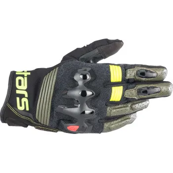 Alpinestars Halo Leather Gloves Adult S M L XL 2XL 3XL Black Blue White Red Fluorescent Yellow 14