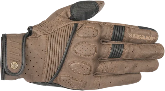 Alpinestars Oscar Crazy Eight Gloves Adult S M L XL 2XL 3XL Brown Black 20