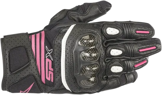 Alpinestars Women's Stella SPX Air Carbon V2 Gloves Adult XS S M L XL Black Pink Gray 5
