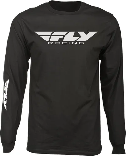 Fly Racing Adult Men Corporate Long Sleeve Tee S M L XL 2XL Gray Black Red 2