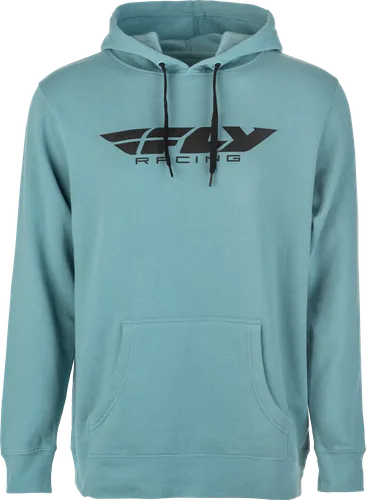 Fly Racing Adult Unisex Corporate Pullover Hoodie S M L XL 2XL Seafoam Gray Blue Black White 12
