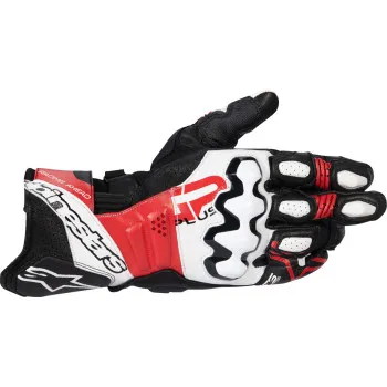 Alpinestars GP Plus R V3 Leather Gloves Adult S M L XL 2XL Black Red Yellow White 38