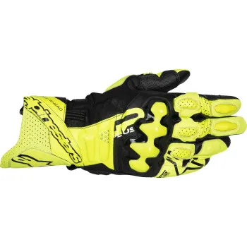 Alpinestars GP Plus R V3 Leather Gloves Adult S M L XL 2XL Black Red Yellow White 47