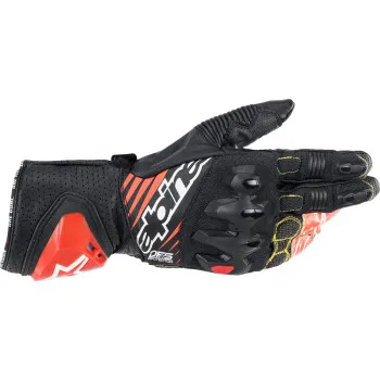 Alpinestars GP Tech v2 Gloves Adult S M L XL 2XL 3XL Black White Red Yellow 19