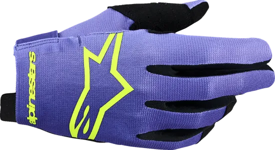 Alpinestars Radar Gloves Adult S M L XL 2XL Black Blue Gray Yellow Red Purple Fluorescent Yellow White Camo 3