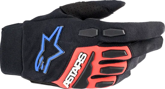 Alpinestars Full Bore XT Gloves Adult S M L XL 2XL Black Red Blue 3