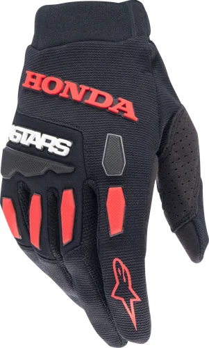 Alpinestars Full Bore Gloves Adult S 2XL 3XL Black Red Orange 3