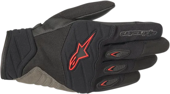 Alpinestars Shore Gloves Adult S M L XL 2XL 3XL Black Red 3