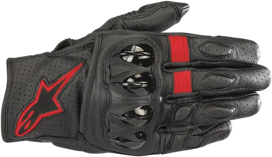 Alpinestars Celer V2 Gloves Adult S 2XL 3XL Black White Red 5