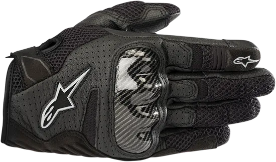 Alpinestars Stella SMX-1 Air V2 Gloves Adult XS S M L XL Black Pink 7