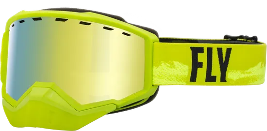 Fly Racing Green Black White Pink Charcoal Orange Red Yellow Blue Adult Youth Focus Snow Goggle Dual Gold Mirror Clear Red Yellow Blue Smoke 4