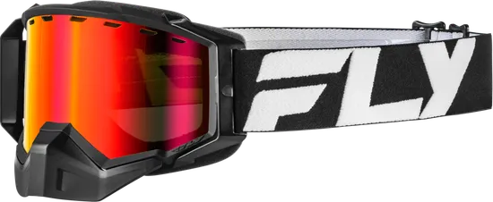 Fly Racing Red Gray Yellow Pink Black Blue White Green Purple Tan Adult Zone Snow Goggle Dual Red Mirror Green Pink Blue Purple 12