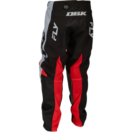 Fly Racing Adult Youth Men Unisex Kinetic DBK Pants 18 20 22 24 26 28 30 32 34 36 38 40 42 Gray Black Red 7