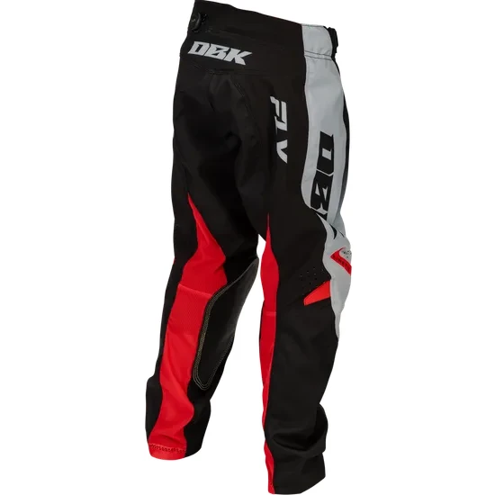Fly Racing Adult Youth Men Unisex Kinetic DBK Pants 18 20 22 24 26 28 30 32 34 36 38 40 42 Gray Black Red 32
