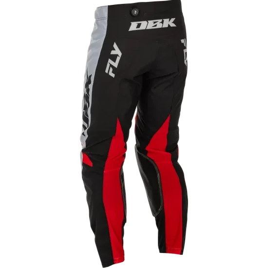 Fly Racing Adult Youth Men Unisex Kinetic DBK Pants 18 20 22 24 26 28 30 32 34 36 38 40 42 Gray Black Red 4