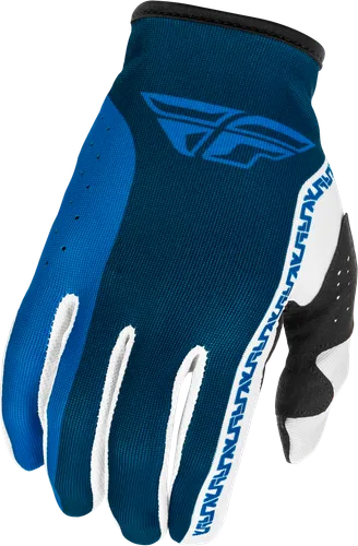Fly Racing Lite Gloves Adult Youth XS S M L XL 2XL 3XL Orange Purple Navy Cream Black Gray White Blue Red Grey Aqua Green Teal Pink 105