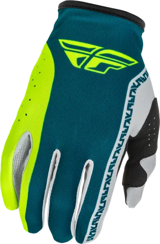Fly Racing Lite Gloves Adult Youth XS S M L XL 2XL 3XL Orange Purple Navy Cream Black Gray White Blue Red Grey Aqua Green Teal Pink 55