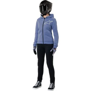 Alpinestars Adult Women Stella Chrome v2 Sport Hoodie S M L XL 2XL Blue Purple White Gray Pink Black 8
