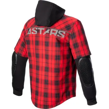 Alpinestars Adult Men MO.ST.EQ Tartan Jacket S M L XL 2XL 3XL 4XL Black Red Gray 19