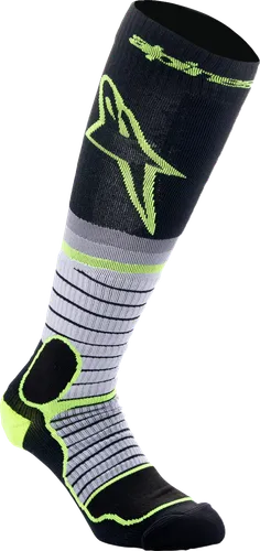 Alpinestars Adult MX Pro Socks S M L Black Gray Yellow Blue Red White Orange Purple 3