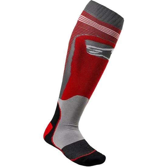 Alpinestars Youth Adult MX Plus Socks S M L M L Black Blue Red Gray Yellow White Orange Purple Teal Aqua Black  White 8