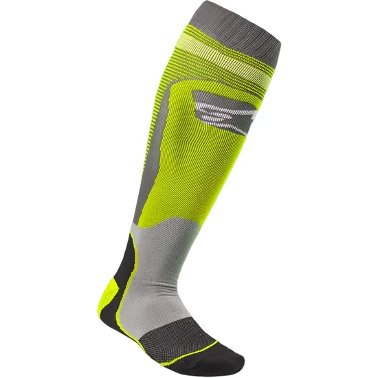 Alpinestars Youth Adult MX Plus Socks S M L M L Black Blue Red Gray Yellow White Orange Purple Teal Aqua Black  White 14