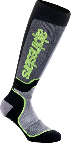 Alpinestars Youth Adult MX Plus Socks S M L M L Black Blue Red Gray Yellow White Orange Purple Teal Aqua Black  White 8