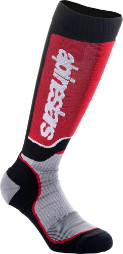 Alpinestars Youth Adult MX Plus Socks S M L M L Black Blue Red Gray Yellow White Orange Purple Teal Aqua Black  White 12