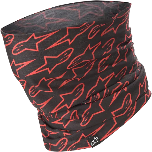 Alpinestars Adult Unisex Neck Tube One Size Black Red Pink Green White Gray  2