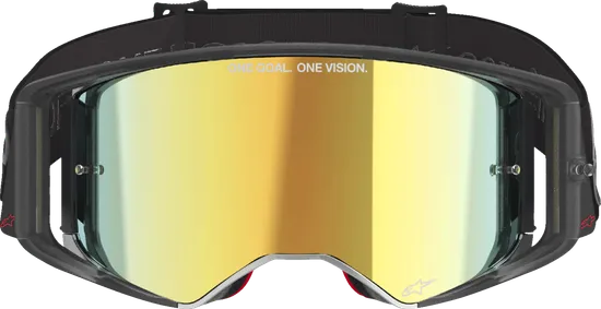 Alpinestars Blue Red Black Gray Pink Yellow Gold White Purple Adult Supertech Corp Goggle Absolute Vision Single Blue Silver Red Gold Clear 24