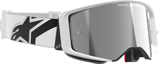 Alpinestars Blue Red Black Gray Pink Yellow Gold White Purple Adult Supertech Corp Goggle Absolute Vision Single Blue Silver Red Gold Clear 22