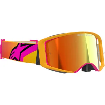 Alpinestars Blue Red Black Gray Pink Yellow Gold White Purple Adult Supertech Corp Goggle Absolute Vision Single Blue Silver Red Gold Clear 13