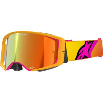 Alpinestars Blue Red Black Gray Pink Yellow Gold White Purple Adult Supertech Corp Goggle Absolute Vision Single Blue Silver Red Gold Clear 11