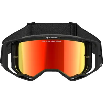 Alpinestars Pink Yellow Black White Blue Gray Purple Orange Adult Vision 8 Corp Goggle Single Red Clear Silver Blue Gold 6