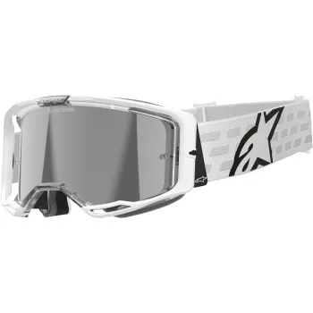 Alpinestars Pink Yellow Black White Blue Gray Purple Orange Adult Vision 8 Corp Goggle Single Red Clear Silver Blue Gold 14