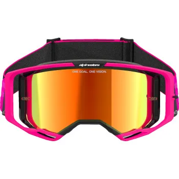 Alpinestars Pink Yellow Black White Blue Gray Purple Orange Adult Vision 8 Corp Goggle Single Red Clear Silver Blue Gold 12