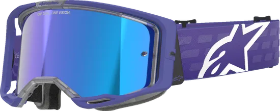 Alpinestars Pink Yellow Black White Blue Gray Purple Orange Adult Vision 8 Corp Goggle Single Red Clear Silver Blue Gold 20