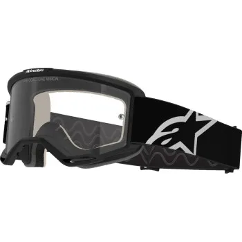 Alpinestars Black Purple White Blue Green Orange Adult Vision 5 Corp Goggle Single Silver Red Clear Blue 5