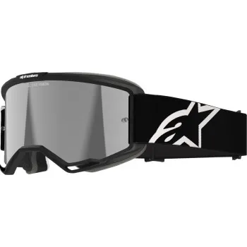 Alpinestars Black Purple White Blue Green Orange Adult Vision 5 Corp Goggle Single Silver Red Clear Blue 2