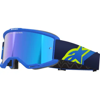 Alpinestars Black Purple White Blue Green Orange Adult Vision 5 Corp Goggle Single Silver Red Clear Blue 8