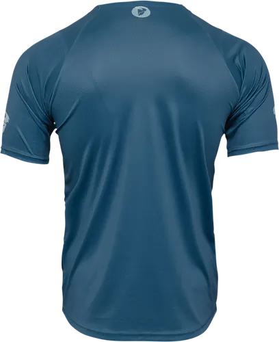 Thor Adult Men Assist Shiver Short-Sleeve Jersey XS S M L 2XL Black Gray Blue 12