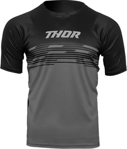 Thor Adult Men Assist Shiver Short-Sleeve Jersey XS S M L 2XL Black Gray Blue 5