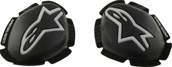 Alpinestars Adult GP Plus Knee Sliders One Size Red Fluorescent Yellow Fluorescent Pink White Black 6