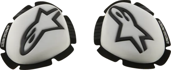 Alpinestars Adult GP Plus Knee Sliders One Size Red Fluorescent Yellow Fluorescent Pink White Black 5