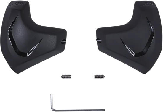 Alpinestars Adult Unisex Elbow Sliders One Size White Black 3